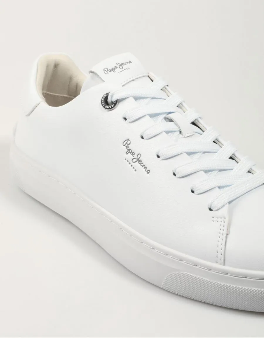  zapatillas PEPE JEANS Camden Basic M - Pms00007 en Blanco 84687