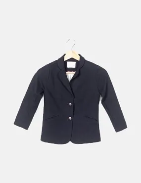 Zara Blazer azul marina básica