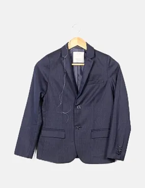 Zara Blazer azul marino botonada