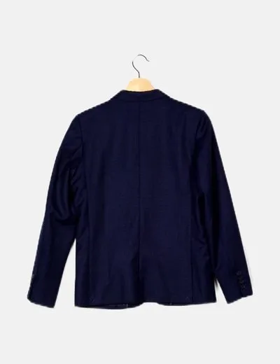 Zara Blazer azul marino básica