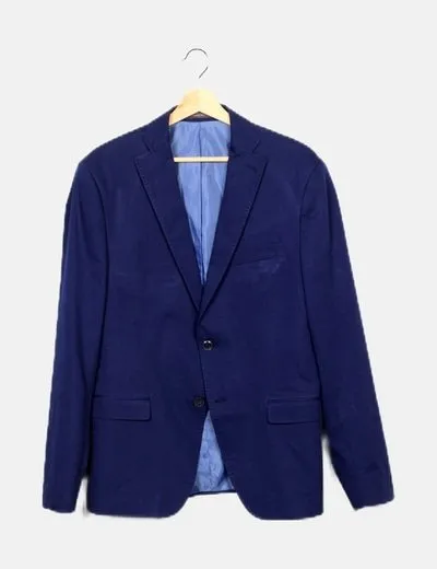 Zara Blazer de traje azul