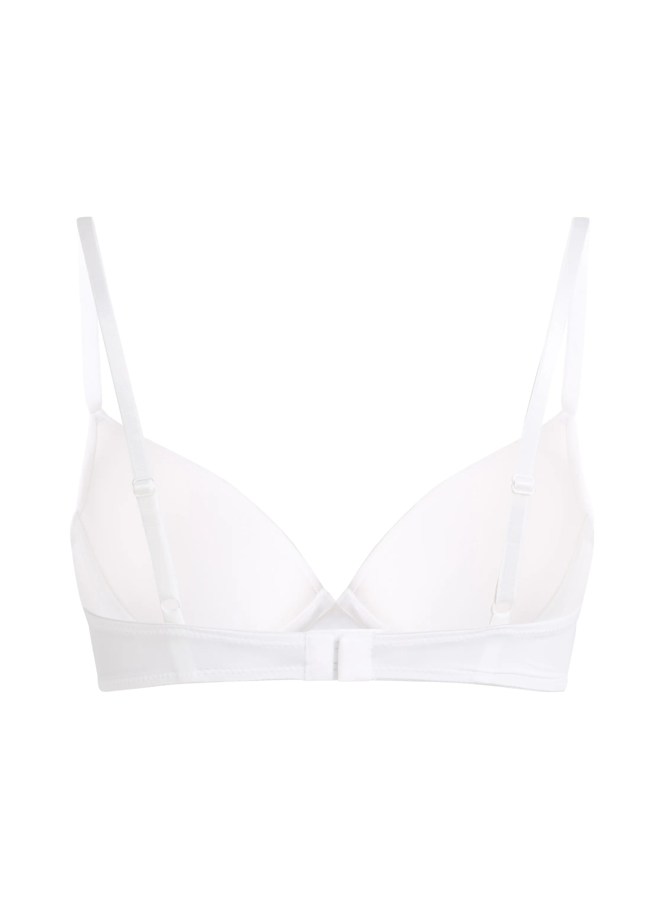 ﻿Sujetador con aros preformado Plunge - Blanco